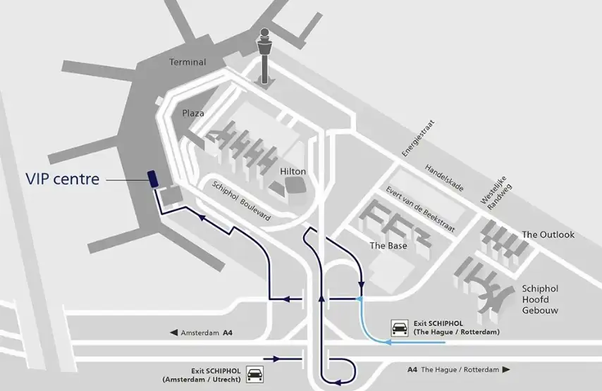 Фотографии галереи проезда услуги VIP-сервис в аэропорту Схипхол (AMS)