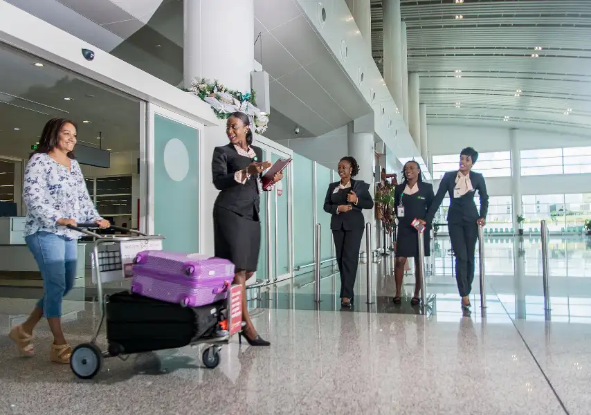 Photos of service Meet & Assist in an airport Vere Cornwall Bird (ANU)