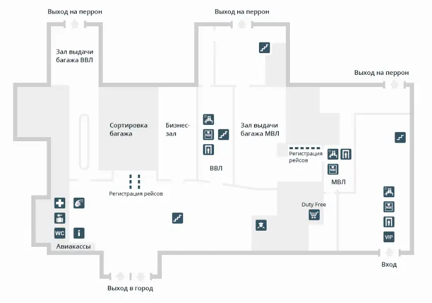 Photos of service VIP Lounge in an airport Astrakhan (ASF)