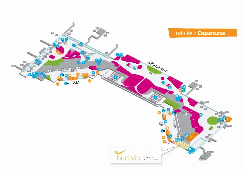 Фотографии галереи проезда услуги VIP-зал в аэропорту Будапешт (BUD)