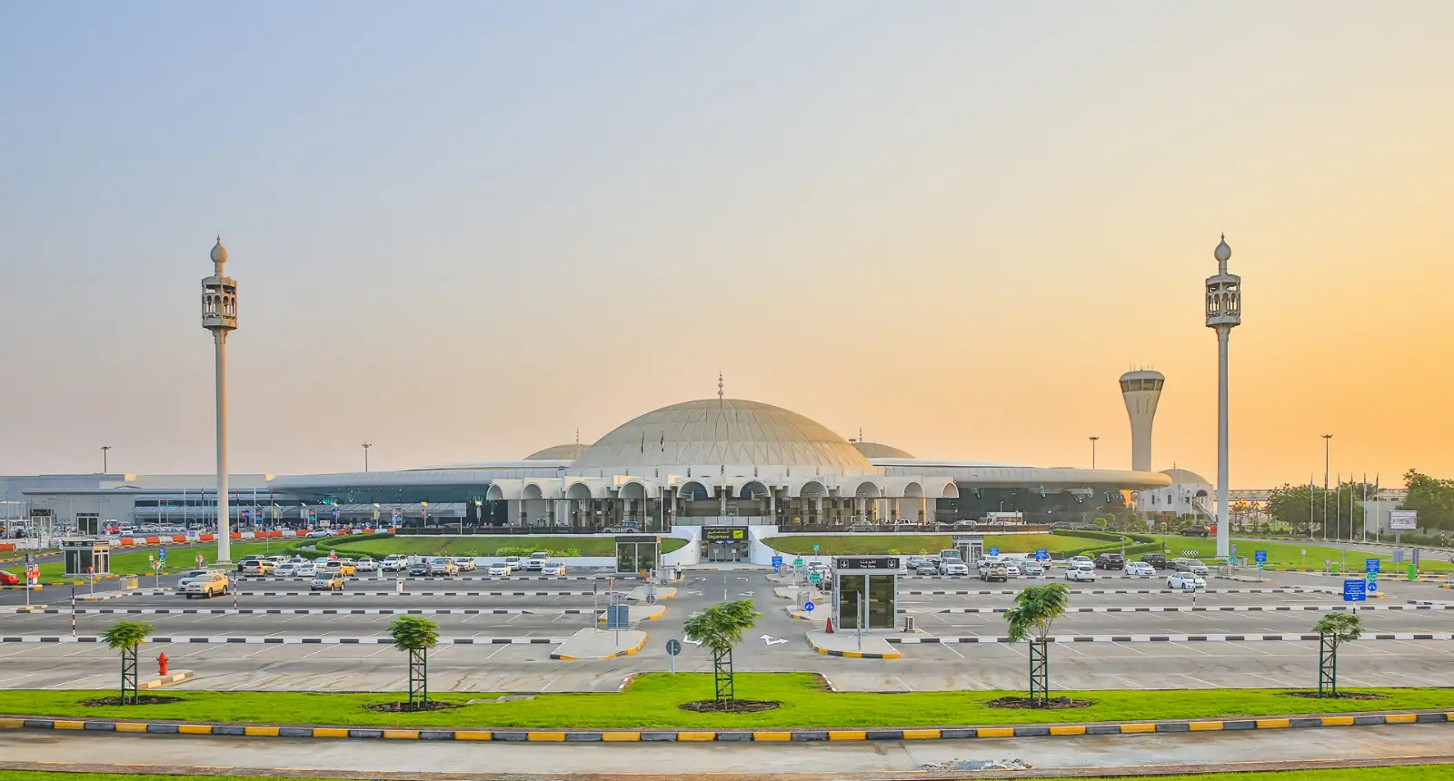 Sharjah International Airport SHJ terminal for private transfer from Dubai
